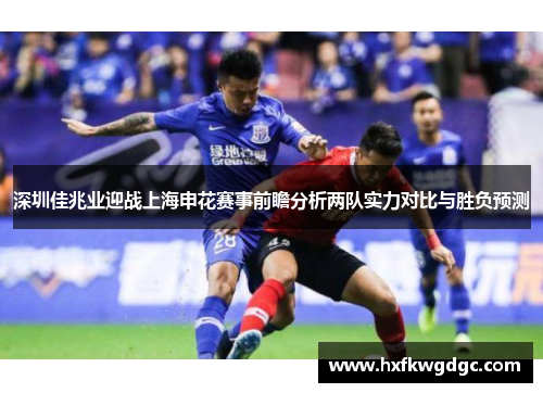 深圳佳兆业迎战上海申花赛事前瞻分析两队实力对比与胜负预测
